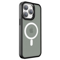 Чехол пластиковый Magsafe для iPhone 14 Pro Max (черный)